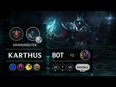 Karthus Bot vs Draven - EUW Grandmaster Patch 9.14