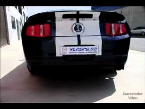 Arrancando el Ford Mustang Shelby GT500