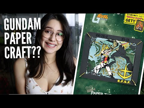 Gundam PaperTheater Collection (And Giveaway Update!)