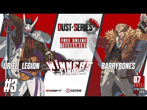 GIA|Uriel_Legion (Nago) vs BarryBones (Leo) - Winners Final - GGST Online Tournament - DUST SERIES
