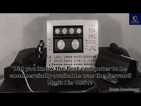 Ferranti Mark 1: The First Commercially Available Computer
