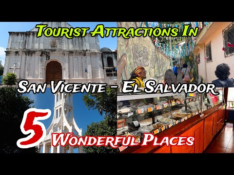 Top 5 Best Tourist Places to Visit in San Vicente Department 😍 | El Salvador 🇸🇻 