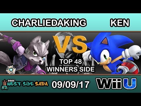 2GGC: West Side Saga - LH | Charliedaking (Fox) Vs. KEN (Sonic) - Top 48 Winners Side