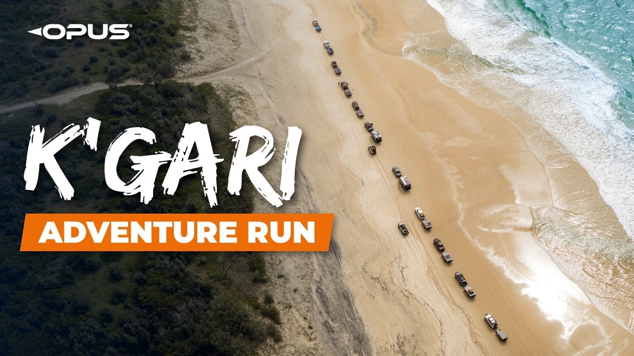 We took 9 OPUS families to K'Gari