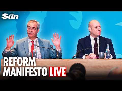 LIVE: Farage and Dan Thomas launch Reform Senedd manifesto