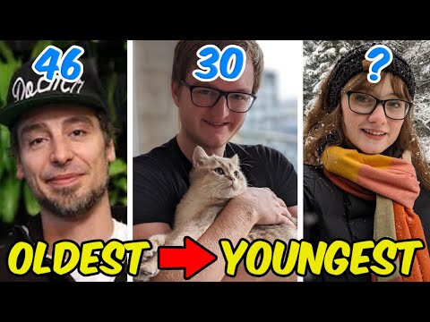 Hermitcraft 10 all member ages from oldest to youngest