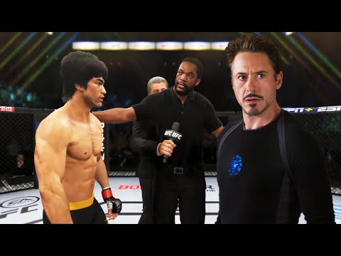 PS5 | Bruce Lee vs. Tony Stark (EA Sports UFC 4)