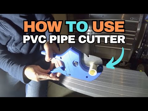 How to Use PVC Pipe Cutters & Kobalt 2 In-in PVC Cutter