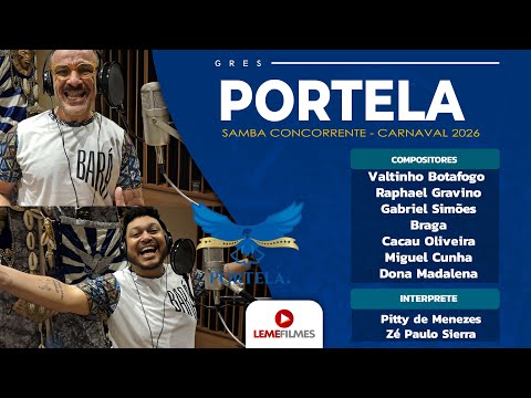Portela 2026 - SAMBA CAMPEÃO - Valtinho Botafogo, Raphael Gravino e  Parceiros
