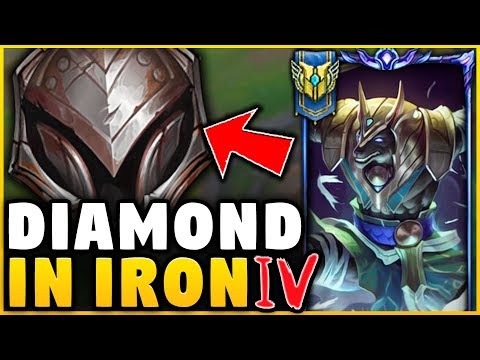 I TOOK MY NASUS INTO IRON FOR THE FIRST TIME! (DIAMOND NASUS VS IRON 4) - League of Legends