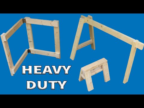 7 of the BEST DIY Sawhorses