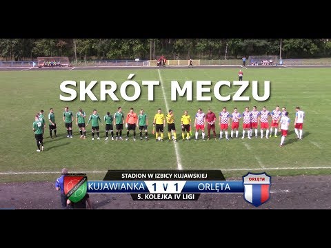 Skrót meczu Kujawianka Izbica Kujawska - Orlęta Aleksandrów Kujawski 1:1 // 5. kolejka IV ligi