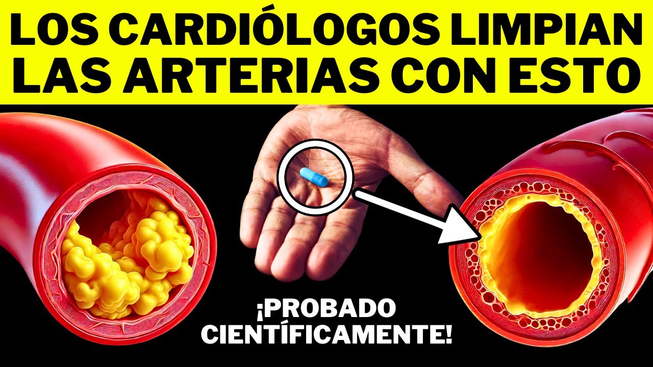 6 SUPLEMENTOS ESENCIALES para LIMPIAR LAS ARTERIAS
