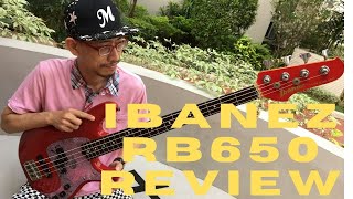 Video thumbnail for Ibanez RB 650 Review by Rama Natanael