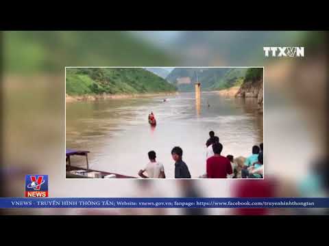 Lật thuyền gỗ khiến 3 người mất tích tại Lai Châu
