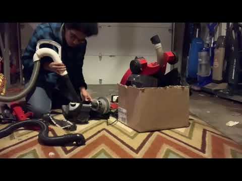 Dirt devil envision turbo service part 1 re-assembly