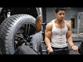 INTENSE BACK & BICEP WORKOUT & Jeep Winter Set Up
