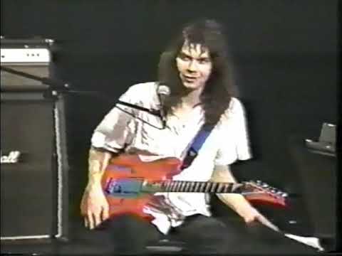Paul Gilbert Guitar Clinic MIT 1989