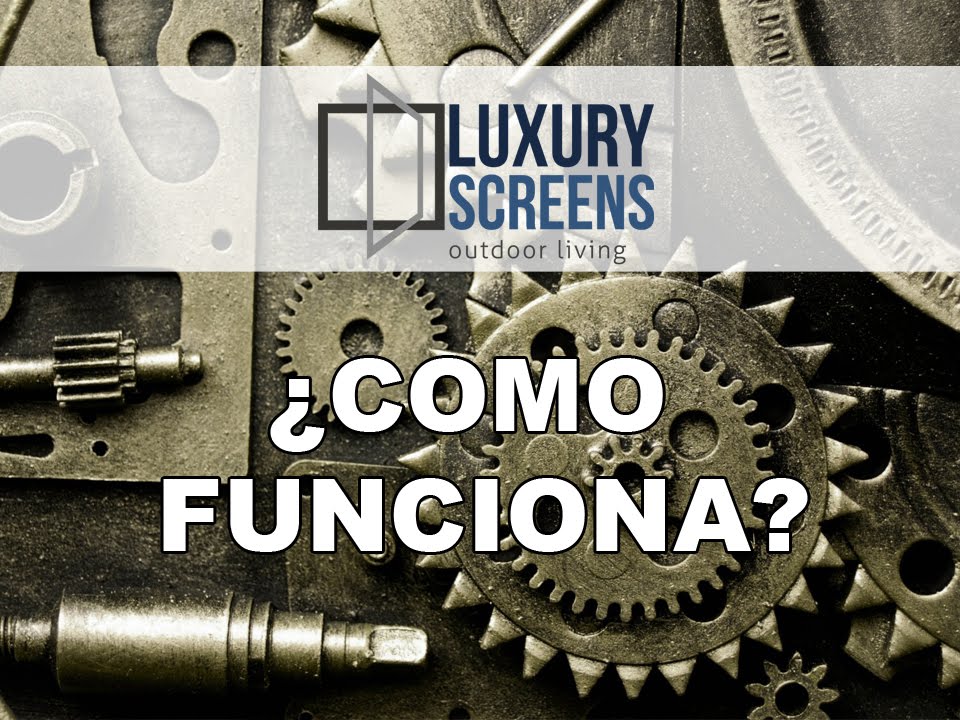 How retractable screens work - Luxury Screens