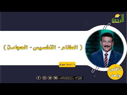 ( العظام - التخسيس - الحجامة )  برنامج ناقص واحد | د. أسامة حجازي