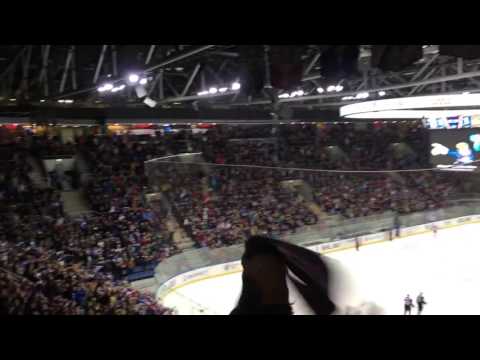 HC Slovan bratislava - Jokerit Helsinky 2:1 _goal celebration _ KHL ( Jonathan Cheechoo)