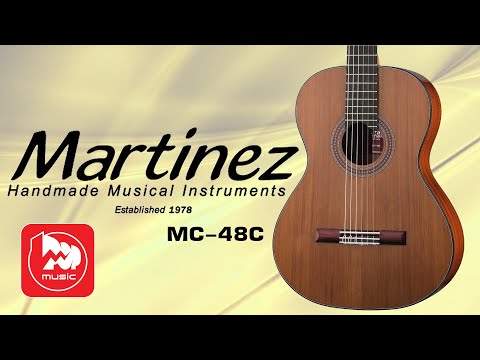 Демонстрация звучания классической гитары Martinez MC-48C
