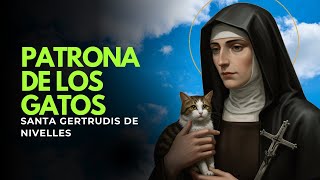 ¿Quién es Santa Gertrudis? La sorprendente historia de la patrona de los gatos.