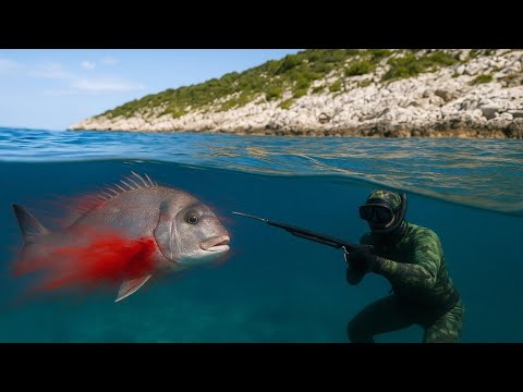 Spearfishing Basics - Catch Fish and Cook it on The Beach 