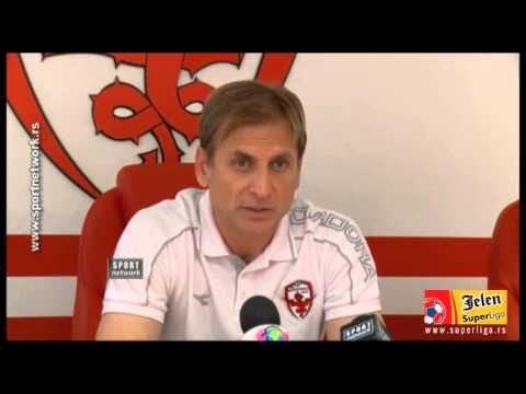 JSL 2014/15: 09.05.2015 27.Kolo: Konferencija za novinare nakon meča Voždovac - Napredak