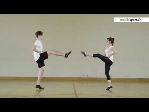 Der Rock’n’Roll Grundschritt (Endform)