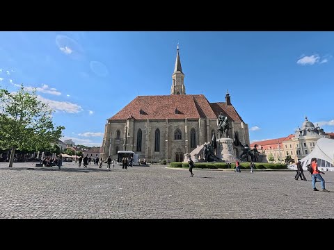 Walking In The Heart of Transylvania 🇷🇴 Cluj-Napoca, Romania | Travel Video 4K