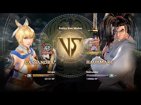 [#SCVI] lolomx (Cassandra) vs. Jimbonator (Haohmaru) [Ranked Match]
