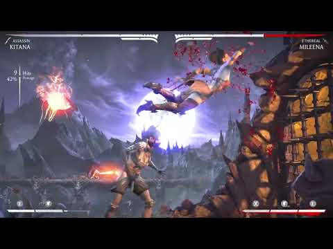 MKX Kitana will always be the best ! (23 hits and 63% with assassin variation).