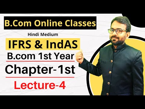 B Com 1st year Accounts Chapter 1 in Hindi Financial Accounts B Com 1st year Lecture 1