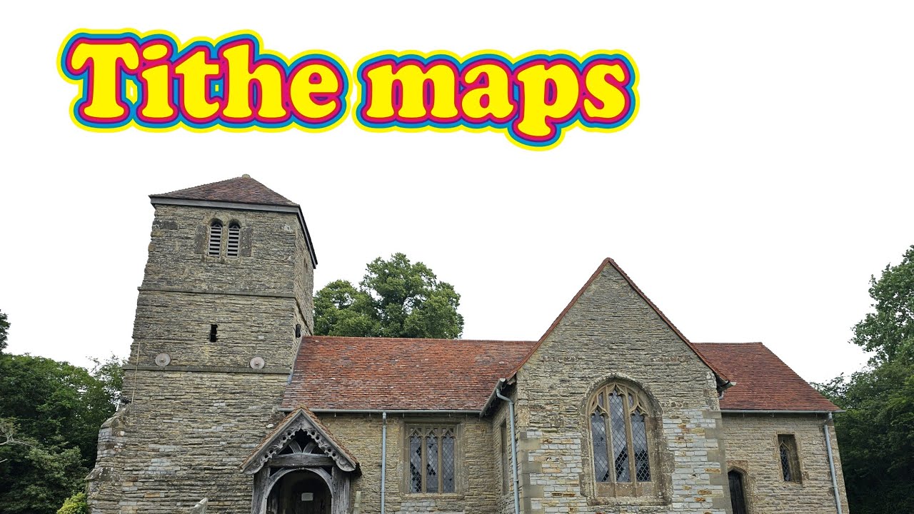 What are (were) tithe maps ?