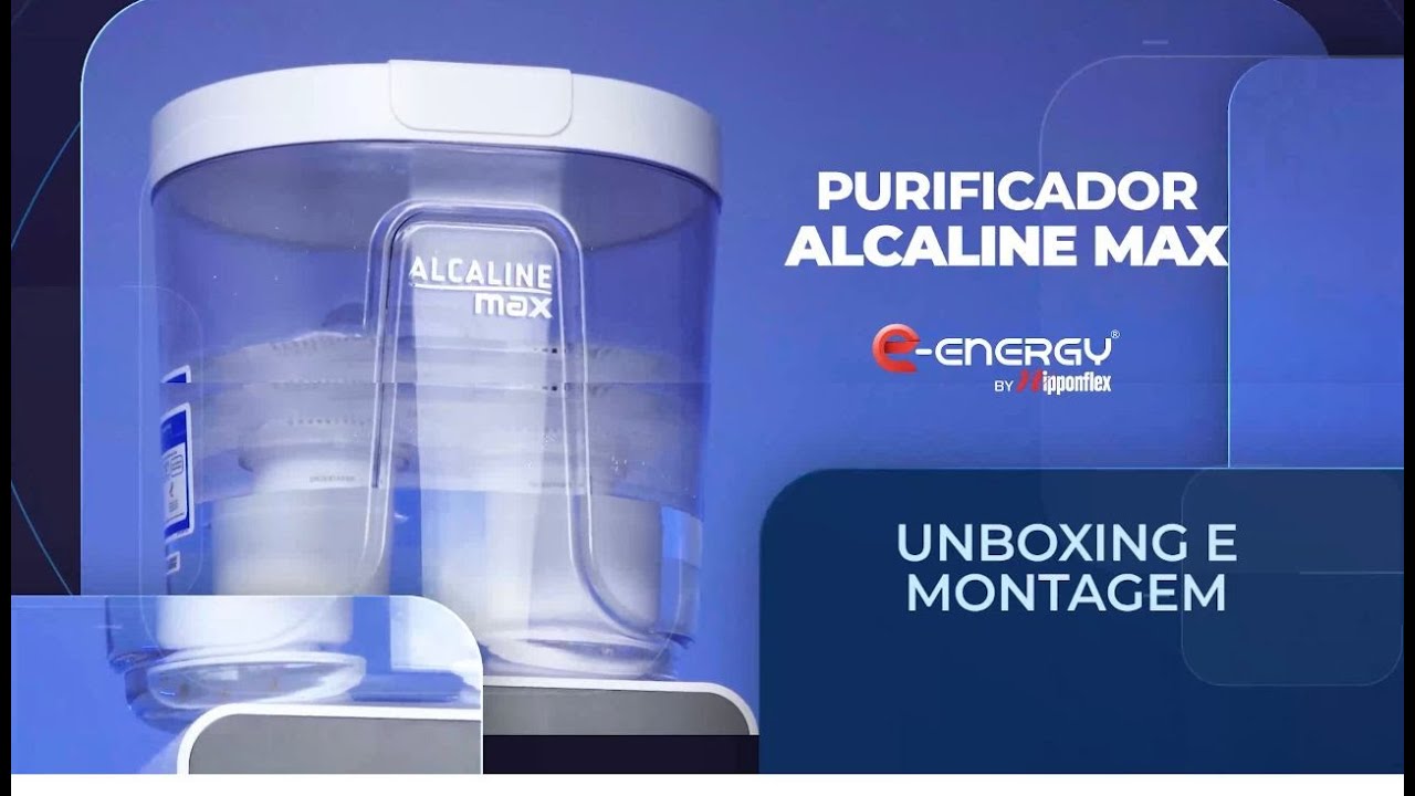 Manual Acaline Max - Unboxing e Montagem
