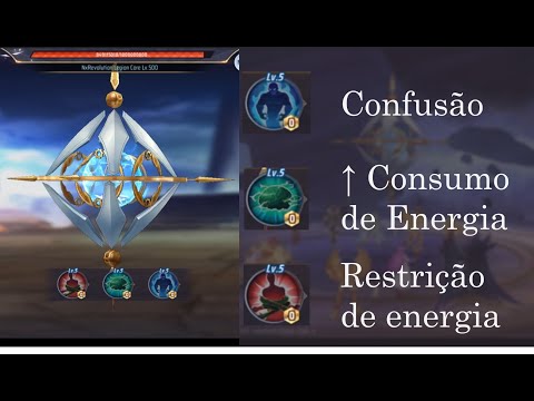 SSA Ataque da Legião Núcleo Luta com Confusão, Restrição e Aumento do Consumo de Energia