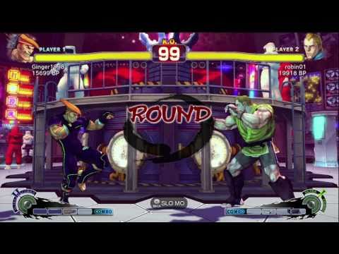 robin01 [Abel] vs Ginger1998 [Adon] SSF4 Japanese Online Ranked Matches - TRUE-HD
