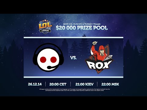 LPL S2: Thunderbot Sparta - RoX.KIS, Game 1 [RU]