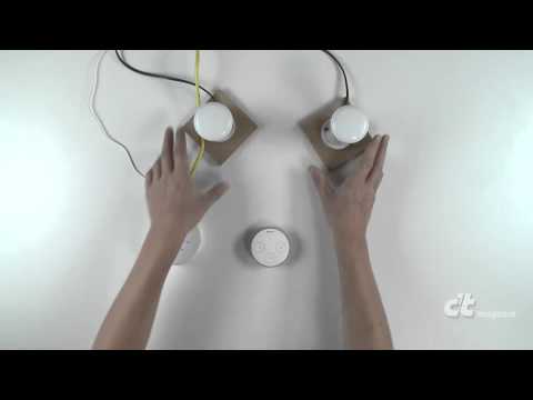Vierfachschalter mit Energy Harvesting für Philips' Hue
