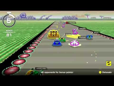 F-ZERO 99: Lucky Bumper Gameplay
