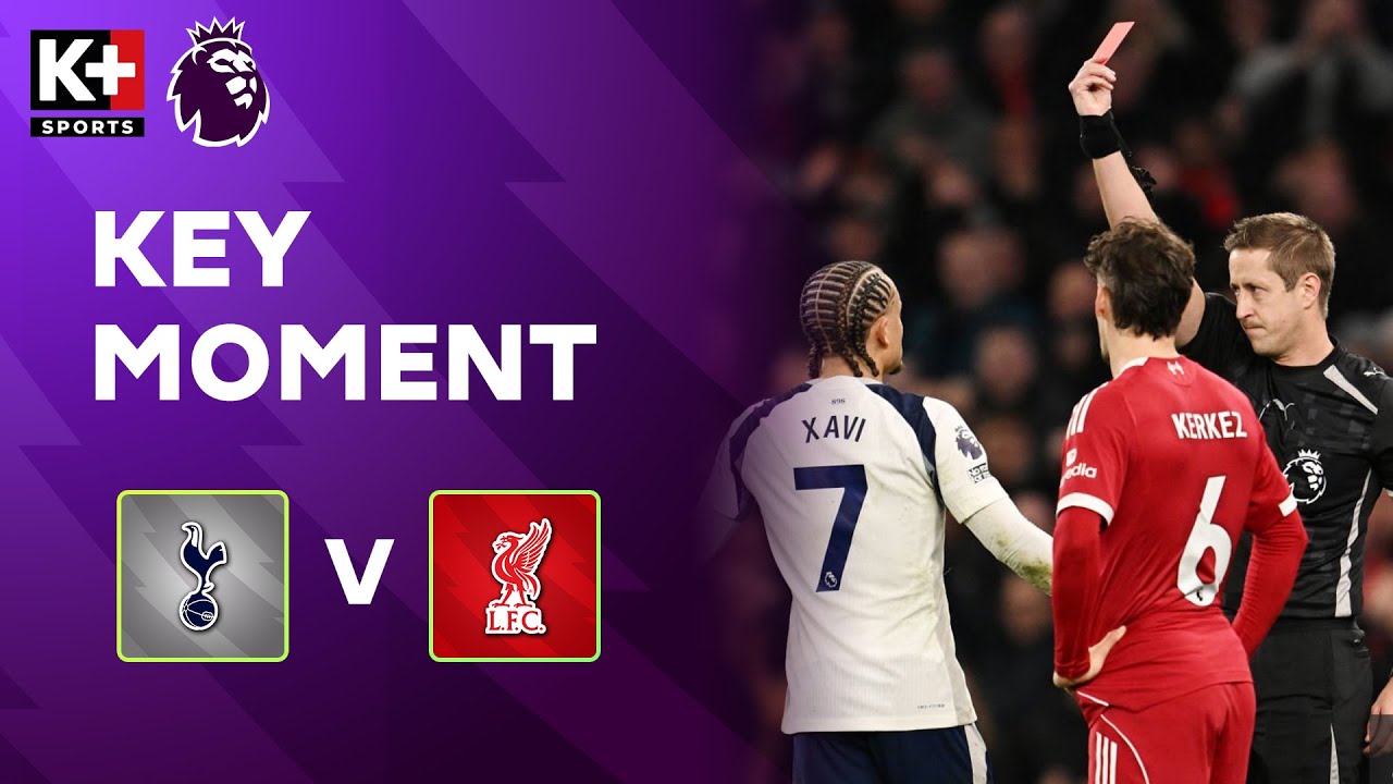 XAVI SIMONS VÀO BÓNG ÁC Ý VỚI "ĐỘI TRƯỞNG", TOTTENHAM THIẾU NGƯỜI NGAY TRONG HIỆP 1 | NGOẠI HẠNG ANH