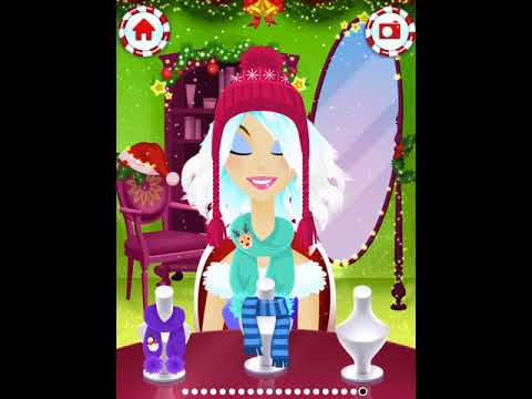 Girls Hair Salon Christmas Video