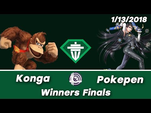 Emerald City 6 - Konga (Donkey Kong) Vs. Pokepen (Bayonetta) - Winners Finals