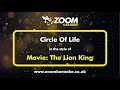 The Lion King - Circle Of Life - Karaoke Version from Zoom Karaoke