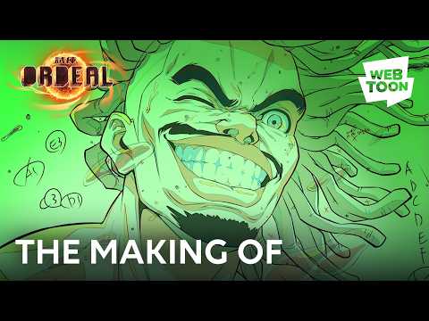 Behind-the-Scenes Ordeal Fight Scene Animation | WEBTOON