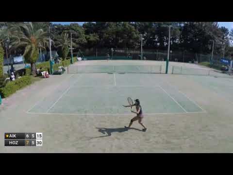 Aikawa Mayuka v Hozumi Eri - W25 MAKINOHARA (last points)