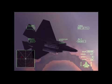 Ace Combat Zero Final Mission F35 vs Morgan ADFX-02 at the brink of the Great Reset