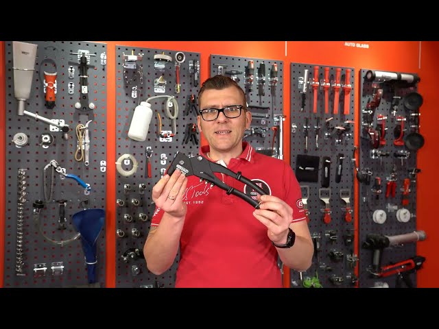 Video teaser for KS TOOLS 150.9540 Handnietzange, 280mm