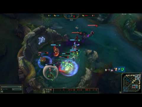 Katarina Level 1 Pentakill | League of Legends